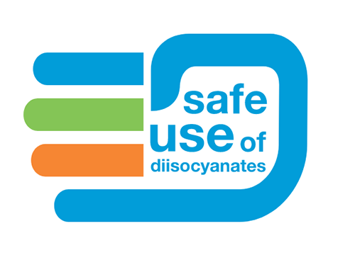 Safe use of diisocyanates logo for EU REACH regulations